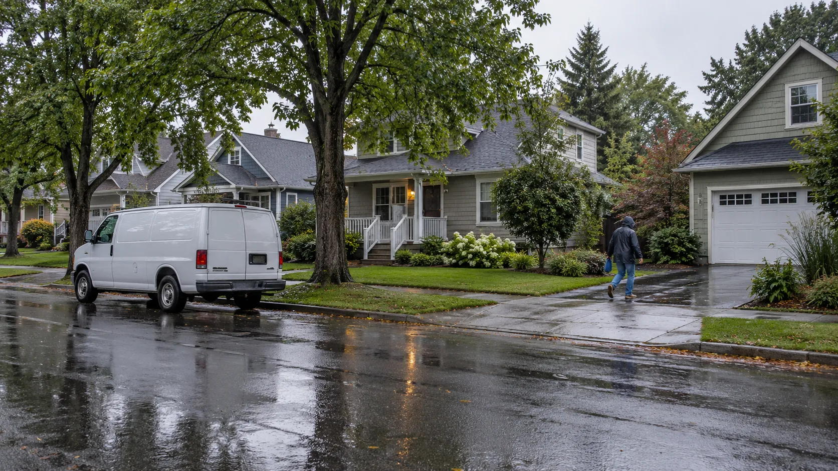 Homes in the Miami Valley area served by local water damage providers
