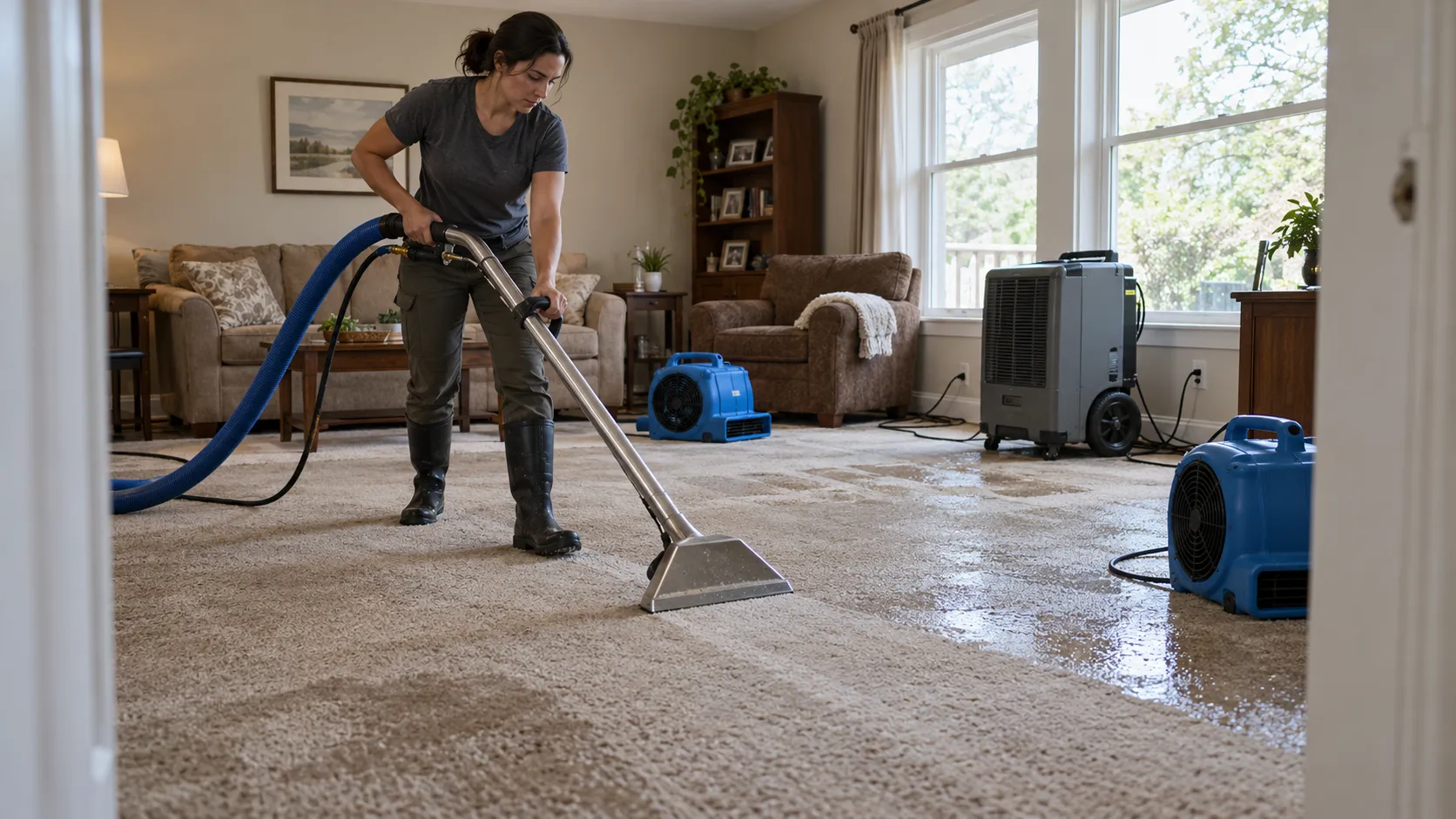 Water Extraction & Structural Drying in Dayton, OH